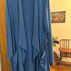 Draped light weight sweater